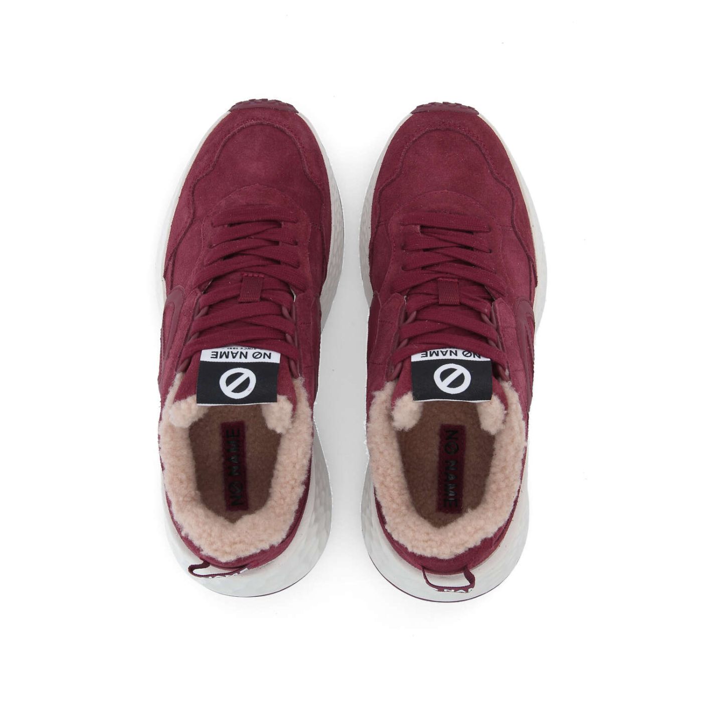 CARTER JOGGER W - SUEDE/COCOON - CHERRY